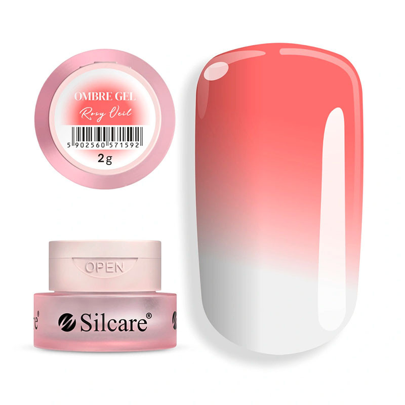Гель для омбре-дизайна ногтей Silcare Ombre Nail Art Gel – Rosy Veil – 2 г