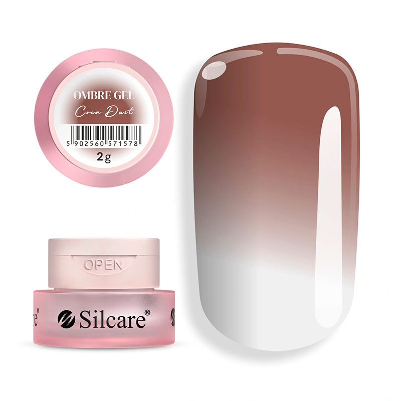 Ombre Nail Art Gel Silcare – Cocoa Dust – 2 g