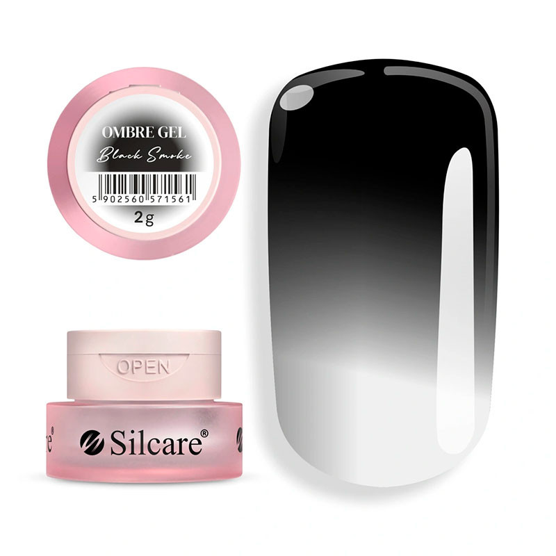Ombre Nail Art Gel Silcare – Black Smoke – 2 g