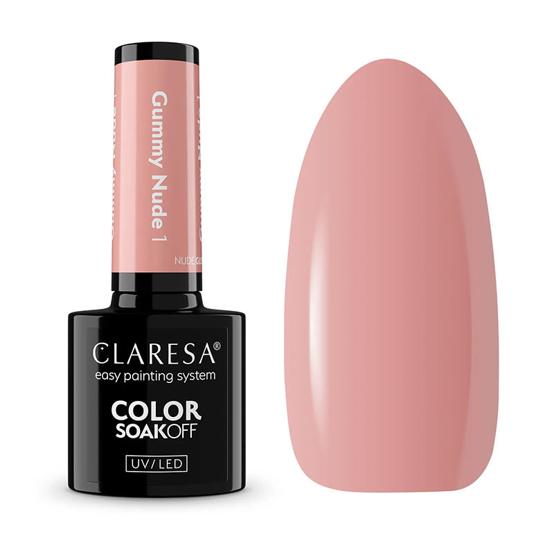 Гель-лак Claresa Glow Gummy Nude 1 – 5 г