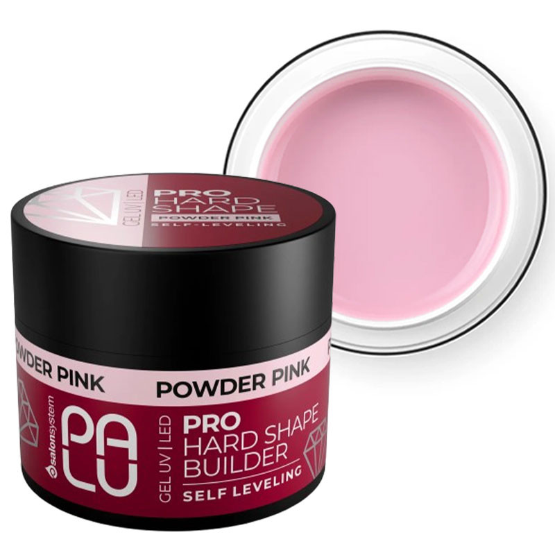 Ehitusgeel PALU PRO Hard Shape Builder Gel Powder Pink – 45 g