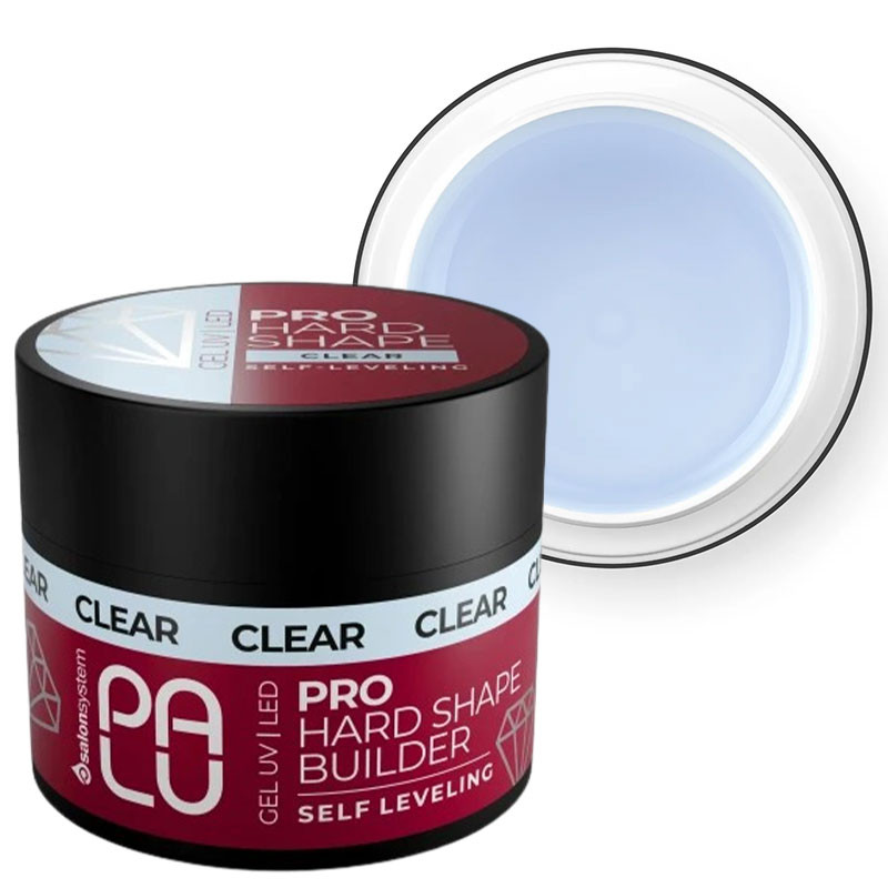 Ehitusgeel PALU PRO Hard Shape Builder Gel Clear – 45 g