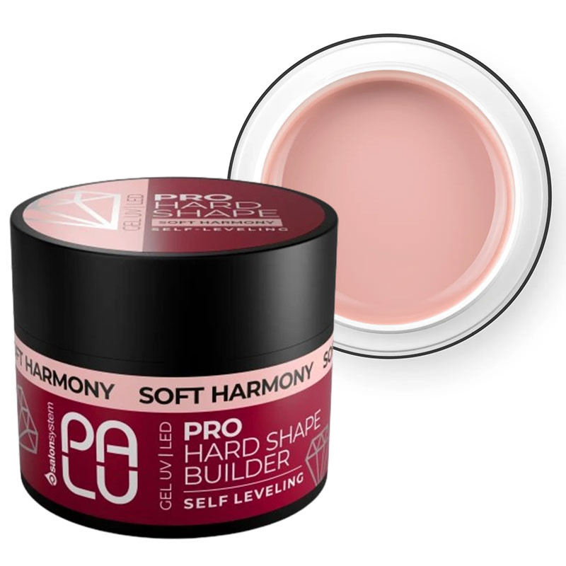 Камуфлирующий строительный гель PALU PRO Hard Shape Builder Gel Soft Harmony – 45 г