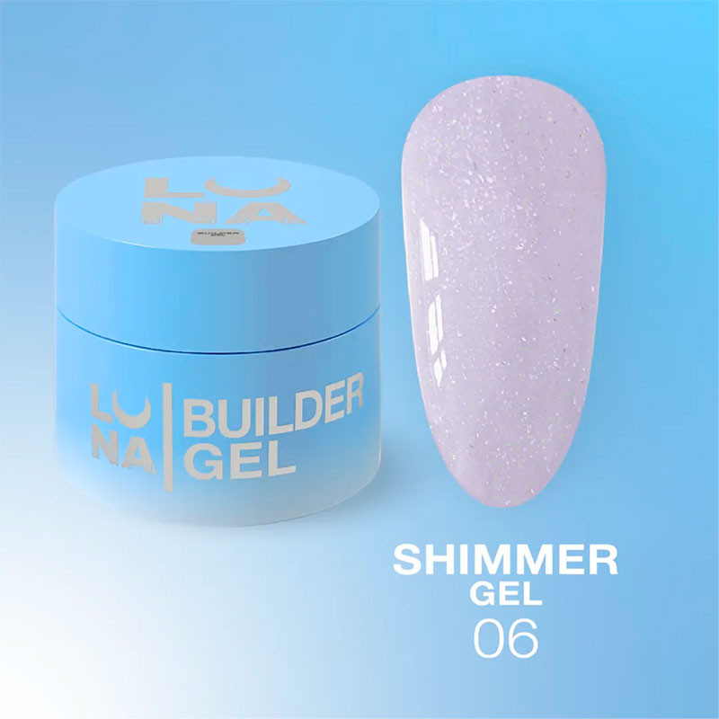 Builder Gel – Lunamoon Shimmer Gel 6 – 15 ml