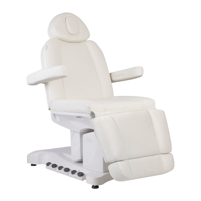 COSMETIC ELECTRIC CHAIR. AZZURRO 708B EXCLUSIVE 4 MOTORS HEATED