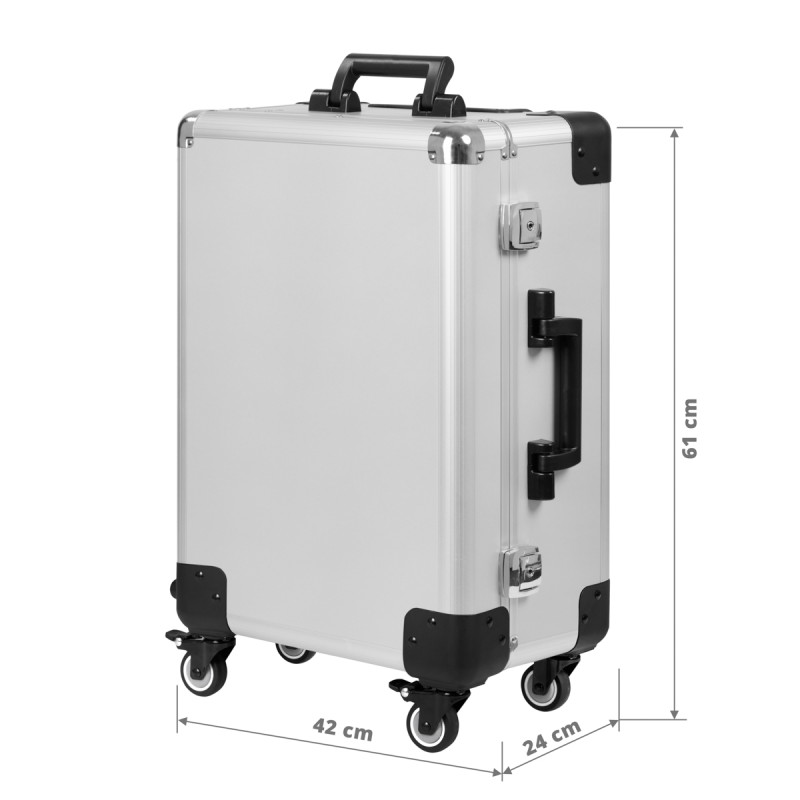 CASE PORTABLE STAND T-27 SILVER