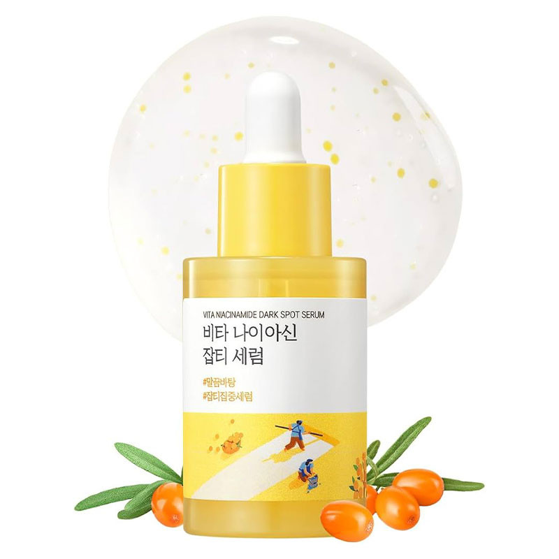 Niatsiinamiidiga seerum pigmendilaikudele Round Lab Vita Niacinamide Dark Spot Serum – 30 ml
