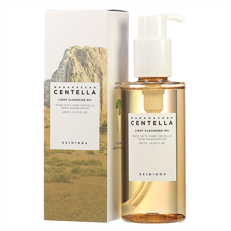 Hellävarainen puhdistusöljy centellalla SKIN1004 Madagascar Centella Gentle Cleansing Oil – 200 ml