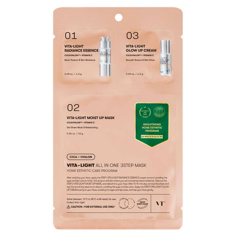 Vita-Light All In One 3-Step Mask VT Cosmetics