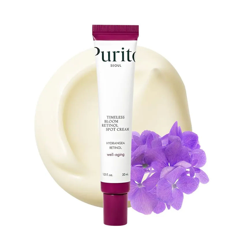 Точечный крем с ретинолом PURITO SEOUL Timeless Bloom Retinol Spot Cream – 30 ml
