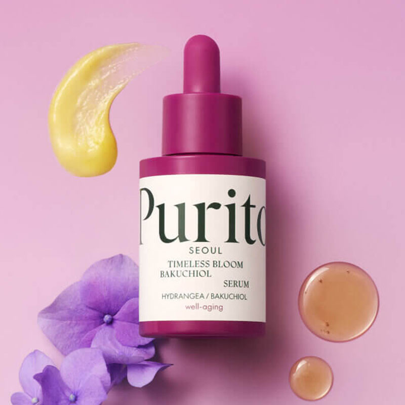 Bakuchioliga seerum PURITO Timeless Bloom Bakuchiol Serum – 30 ml