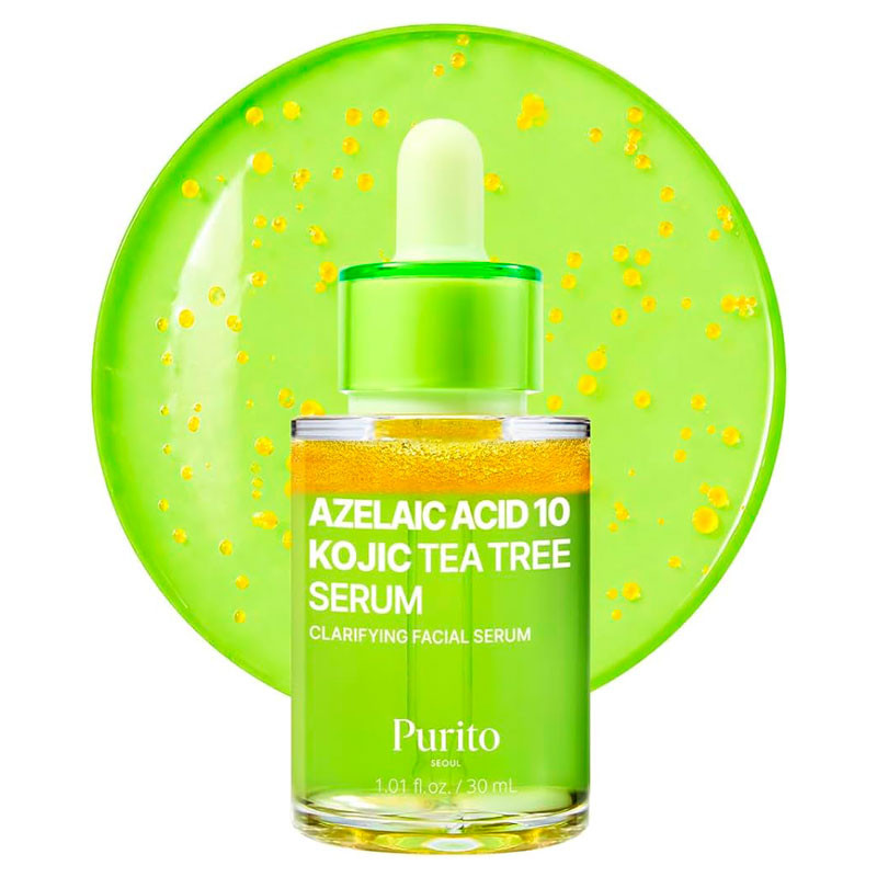 Azelaic Acid 10 Kojic Tea Tree Serum PURITO – 30 ml