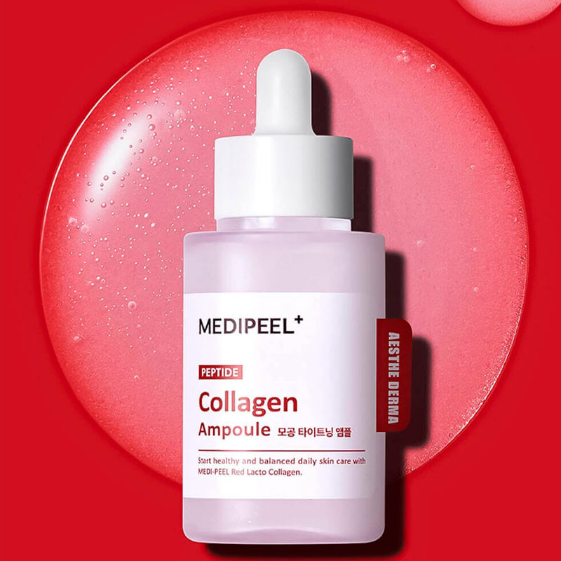 Подтягивающая ампульная сыворотка Medi-Peel Red Lacto Collagen Tightening Ampoule – 50 ml