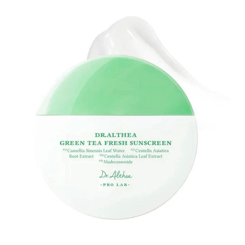 Aurinkovoide Dr. Althea Green Tea Fresh Sunscreen SPF50+ PA++++ – 45 ml