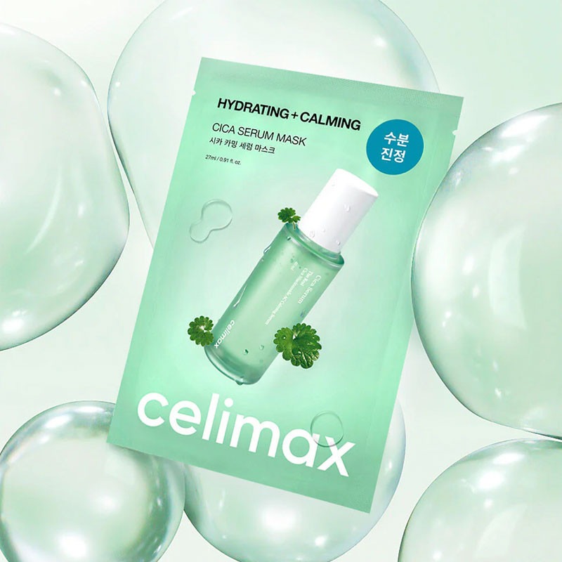 Ампульная маска Celimax The Real Cica Calming Ampoule Mask – 27 ml – 1 шт
