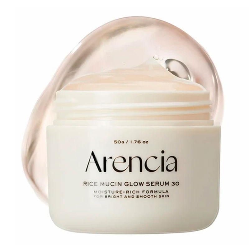 Heleyttävä seerumi Arencia Rice Mucin Glow Serum 30, 50 g