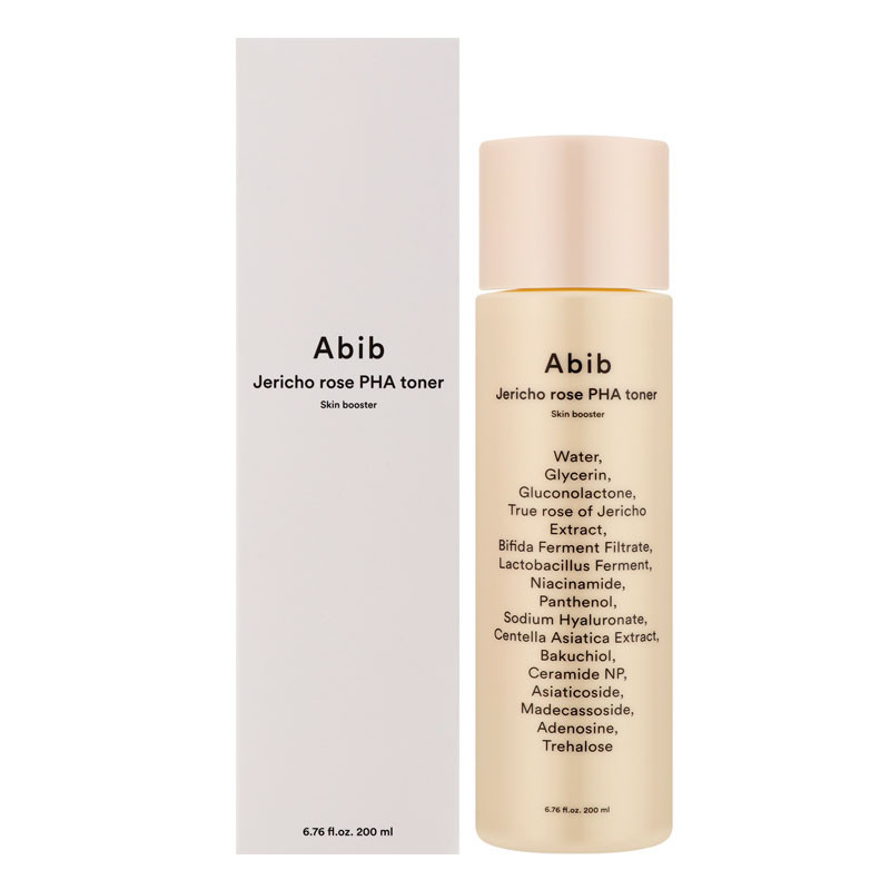 Тонер-бустер ABIB Jericho Rose PHA Toner Skin Booster, 200 ml