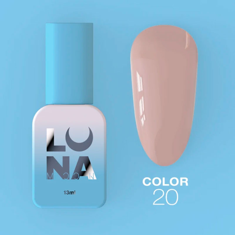 Värviline geellakk Lunamoon Nr 20 - 8 ml