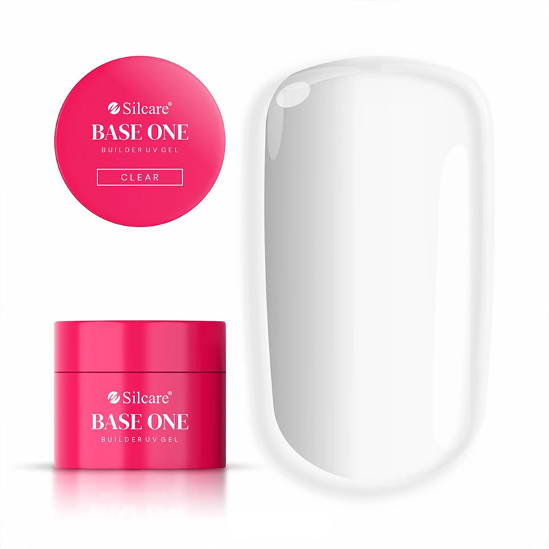 Base One Gel UV Silcare - Clear - 15 ml