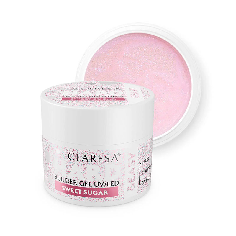 Builder gel Claresa Hard & Easy Builder Gel Sweet Sugar - 45 g