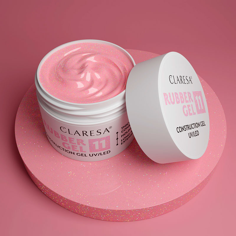 Гель для наращивания ногтей Claresa Rubber Gel - 11 - 12 g