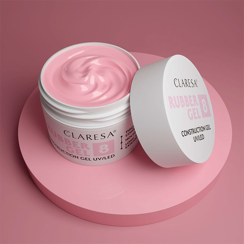 Builder gel Claresa Rubber - 8 - 45 g