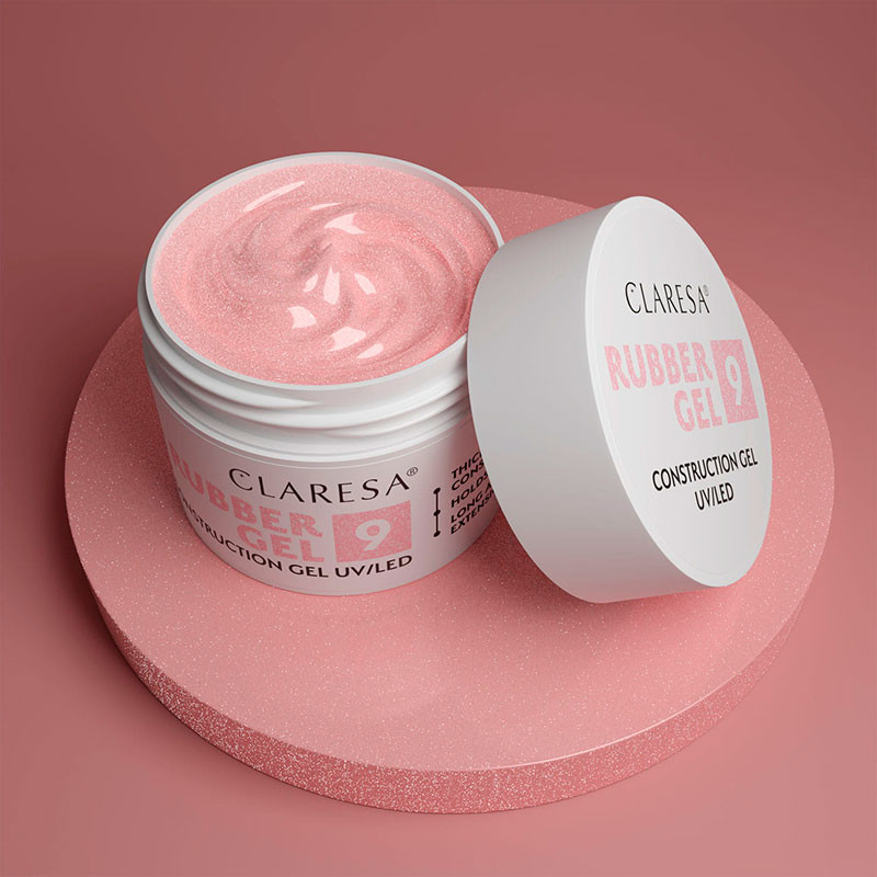 Builder gel Claresa Rubber - 9 - 45 g