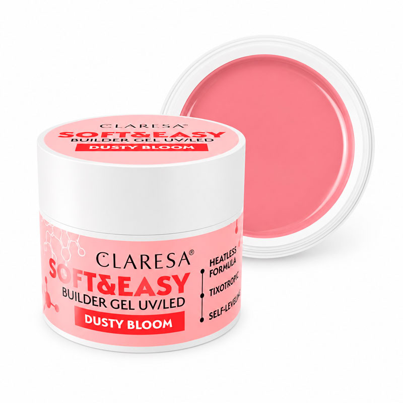 Builder gel Claresa Soft & Easy Dusty Bloom - 45 g