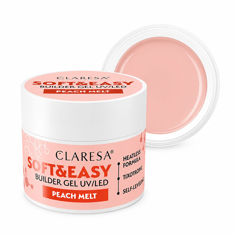 Ehitusgeel Claresa Soft & Easy Peach Melt - 12 g