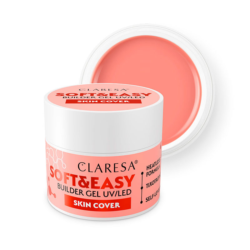 Builder gel Claresa SOFT&EASY, Skin Cover - 12 g