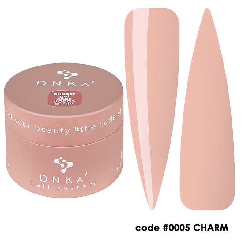 Builder Gel DNKa No. 0005 Charm - 30 ml