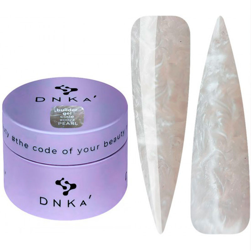 Builder Gel DNKa No. 0022 Pearl - 15 ml