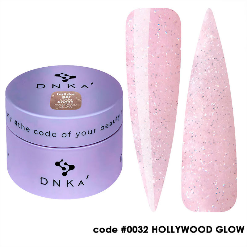 Гель для наращивания ногтей Builder Gel DNKa No. 0032 Hollywood Glow - 30 мл