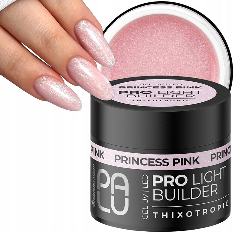 Builder gel Palu Pro Light Builder - Princess Pink - 45 g