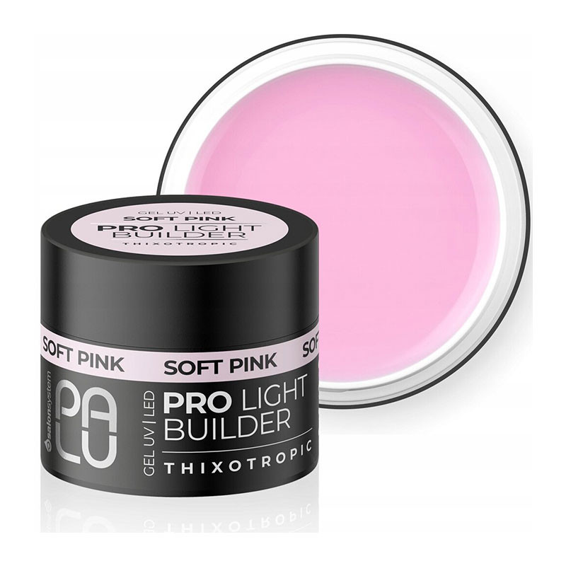 Builder gel Palu Pro Light Builder - Soft Pink - 45 g