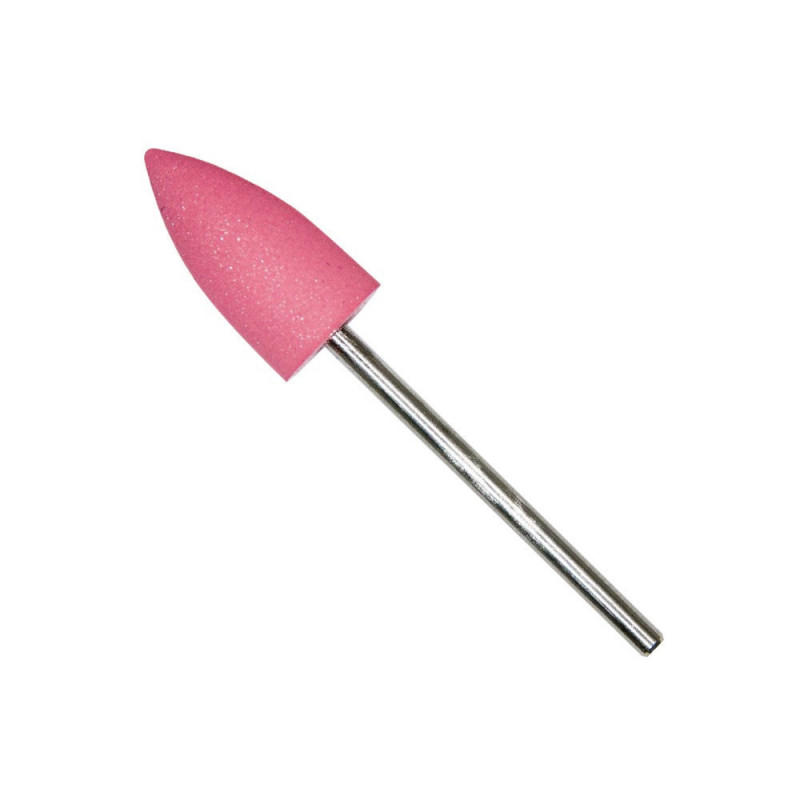 Rubber Polishing Bit for Pedicure – Pink, G1020K