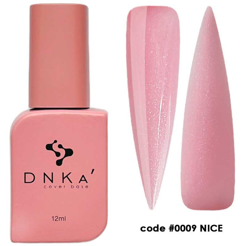 Камуфлирующая база для ногтей No. 0009 Nice DNKa - 12 мл