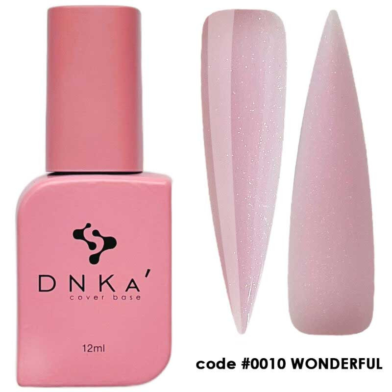 Камуфлирующая база для ногтей No. 0010 Wonderful DNKa - 12 мл