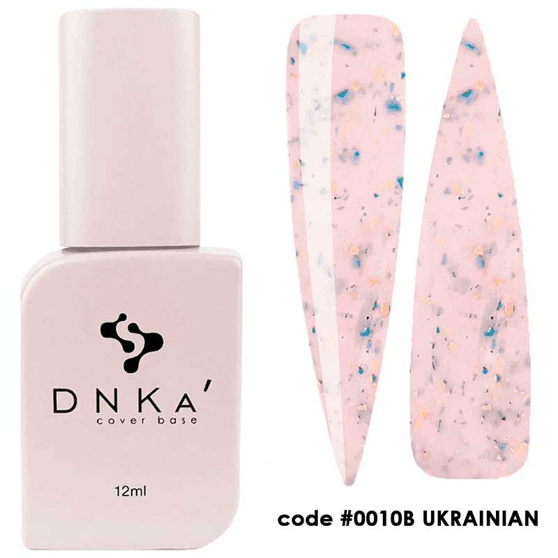 Камуфлирующая база для ногтей No. 0010B Ukrainian DNKa - 12 мл