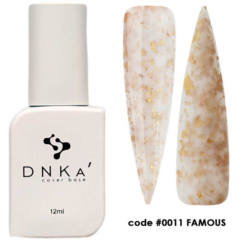 Камуфлирующая база для ногтей No. 0011 Famous DNKa - 12 мл