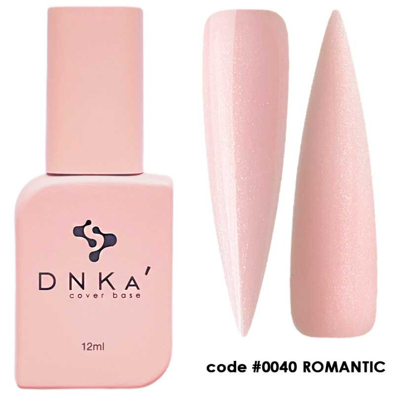 Камуфлирующая база для ногтей No. 0040 Romantic DNKa - 12 мл