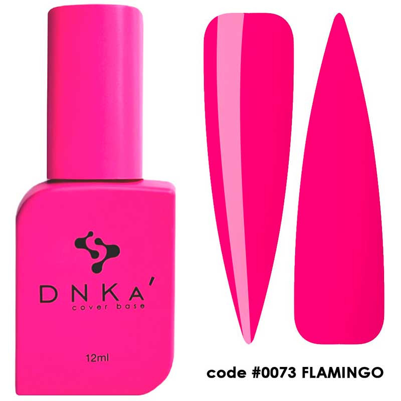 Камуфлирующая база для ногтей No. 0073 Flamingo DNKa - 12 мл