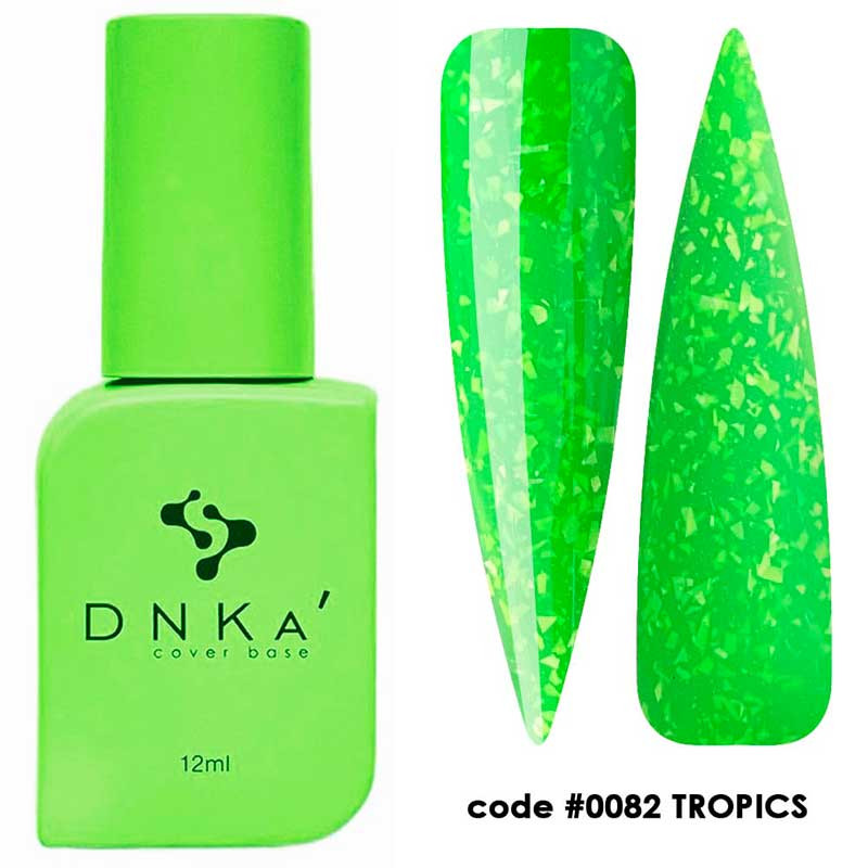 Камуфлирующая база для ногтей No. 0082 Tropics DNKa - 12 мл