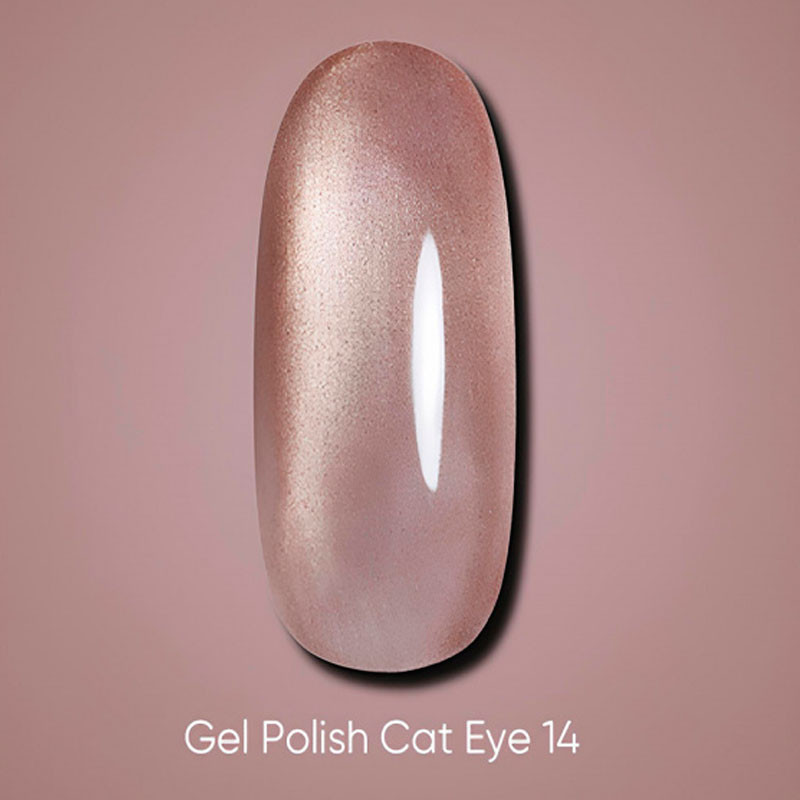 Gel Polish Cat Eye DARK – 14, 6 ml - Nude