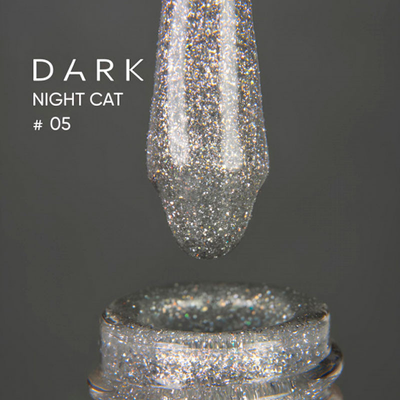 Geellakk Night Cat Eye DARK – 05, 10 ml - Hall