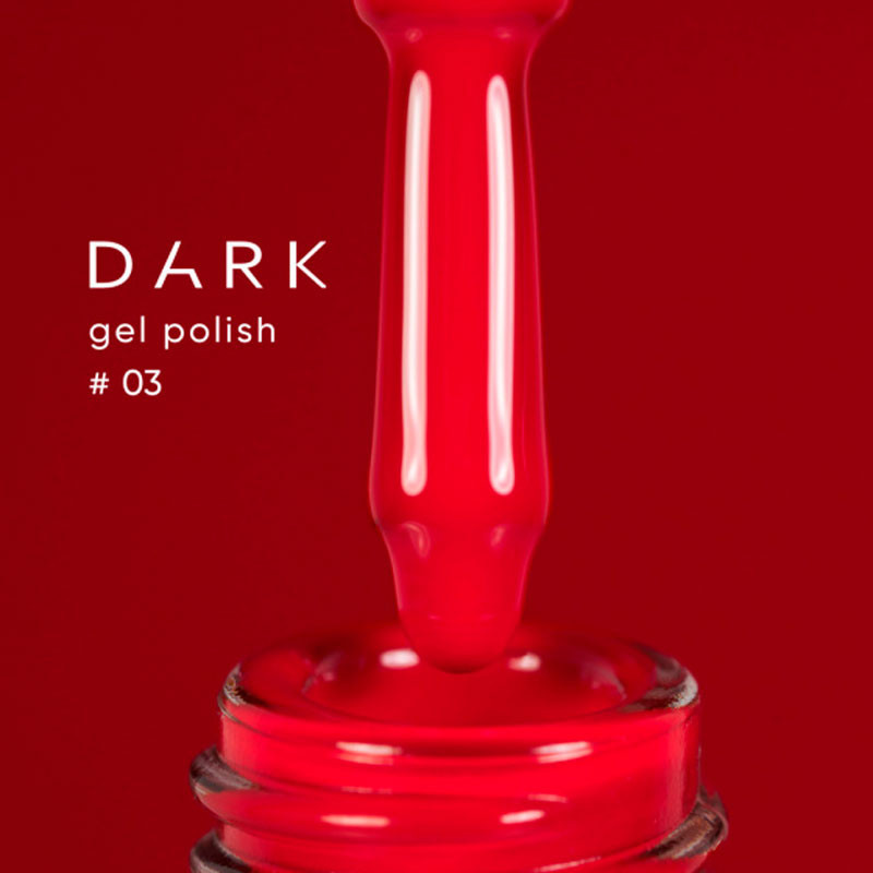Geelilakka – DARK – 003, 6 ml - Punainen