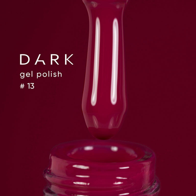 Geelilakka – DARK – 013, 6 ml - Tummanpunainen