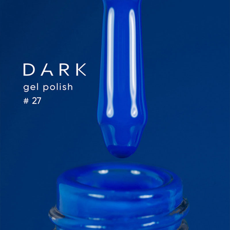 Гель-лак – DARK – 027, 6 мл - Синий