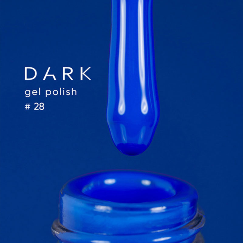 Geelilakka – DARK – 028, 6 ml - Sininen