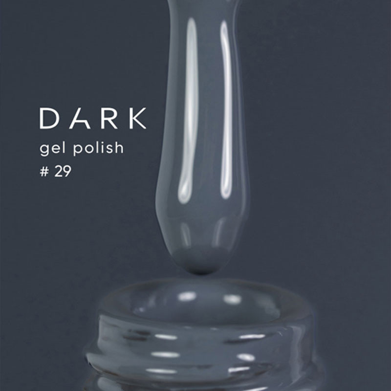 Geelilakka – DARK – 029, 6 ml - Harmaa